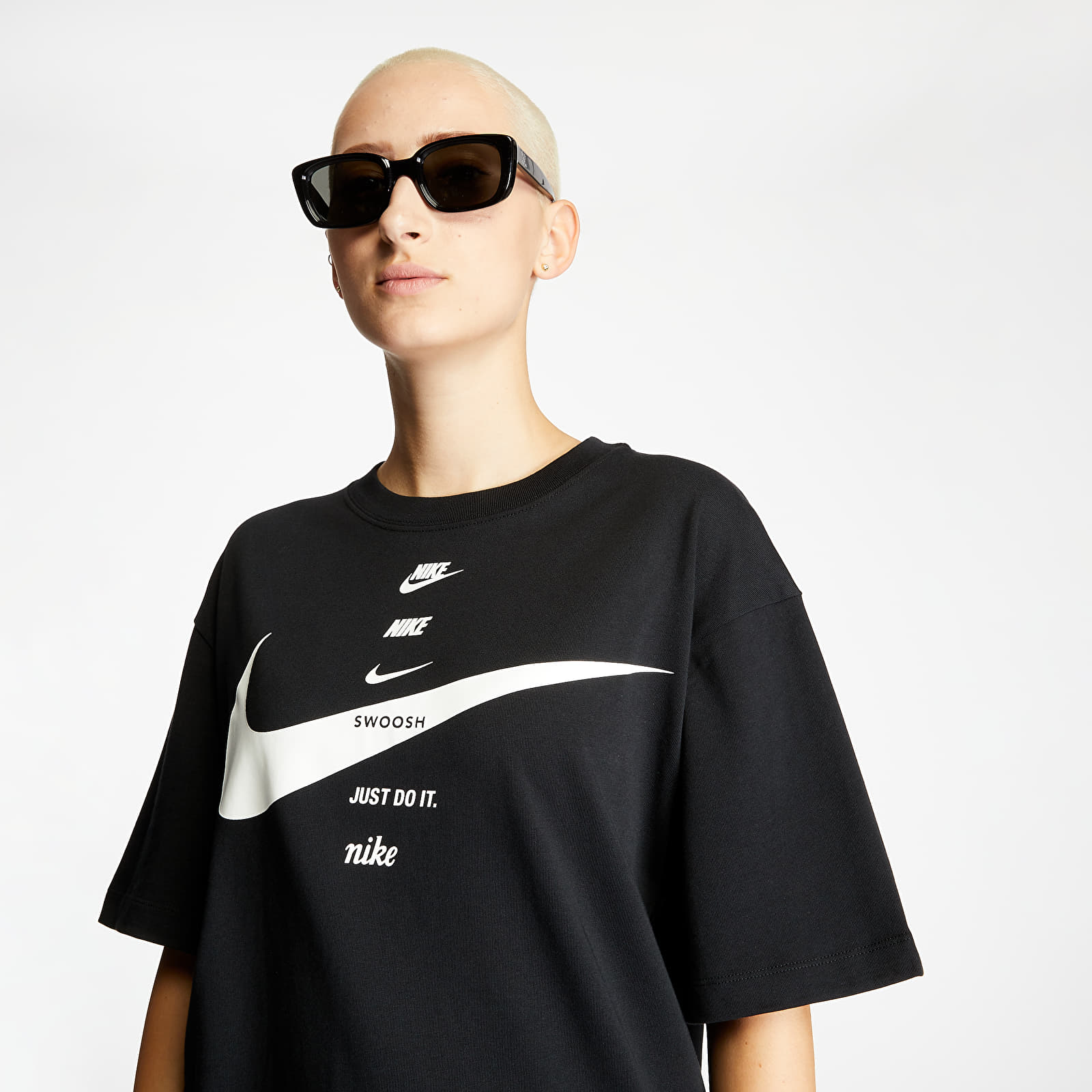 Marškinėliai Nike Sportswear Tee Black/ White