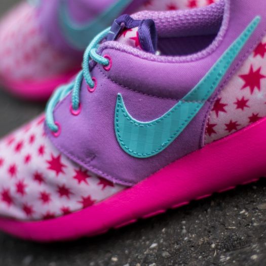 Women s shoes Nike Roshe One Print GS Prms Pink Td Purple Blue