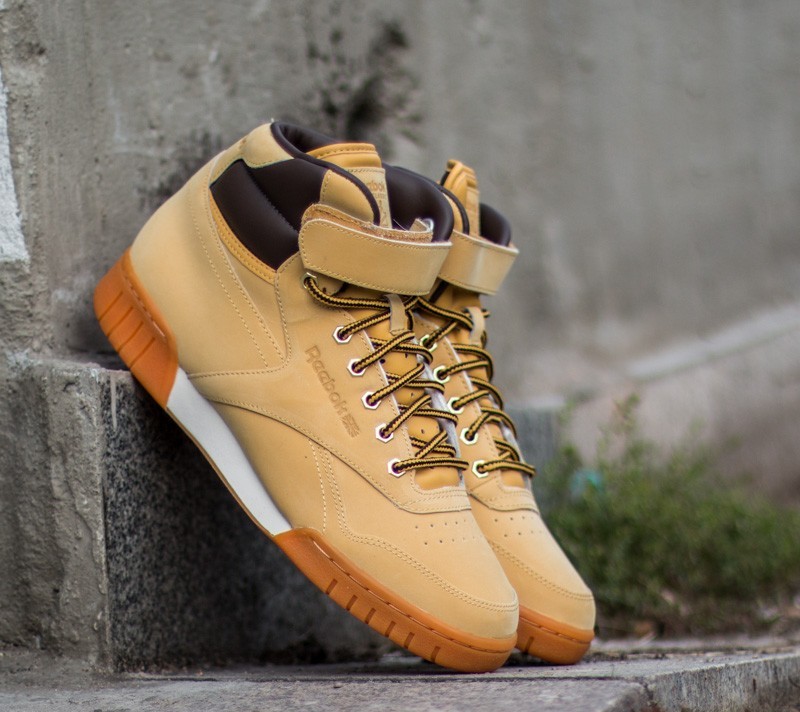 Men's shoes Reebok Ex-O-Fit Plus Hi WP Wheat/ Dark Brown | Footshop