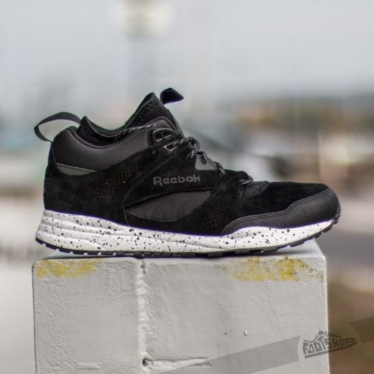 Reebok Ventilator Mid Boot Black White Dark Silver