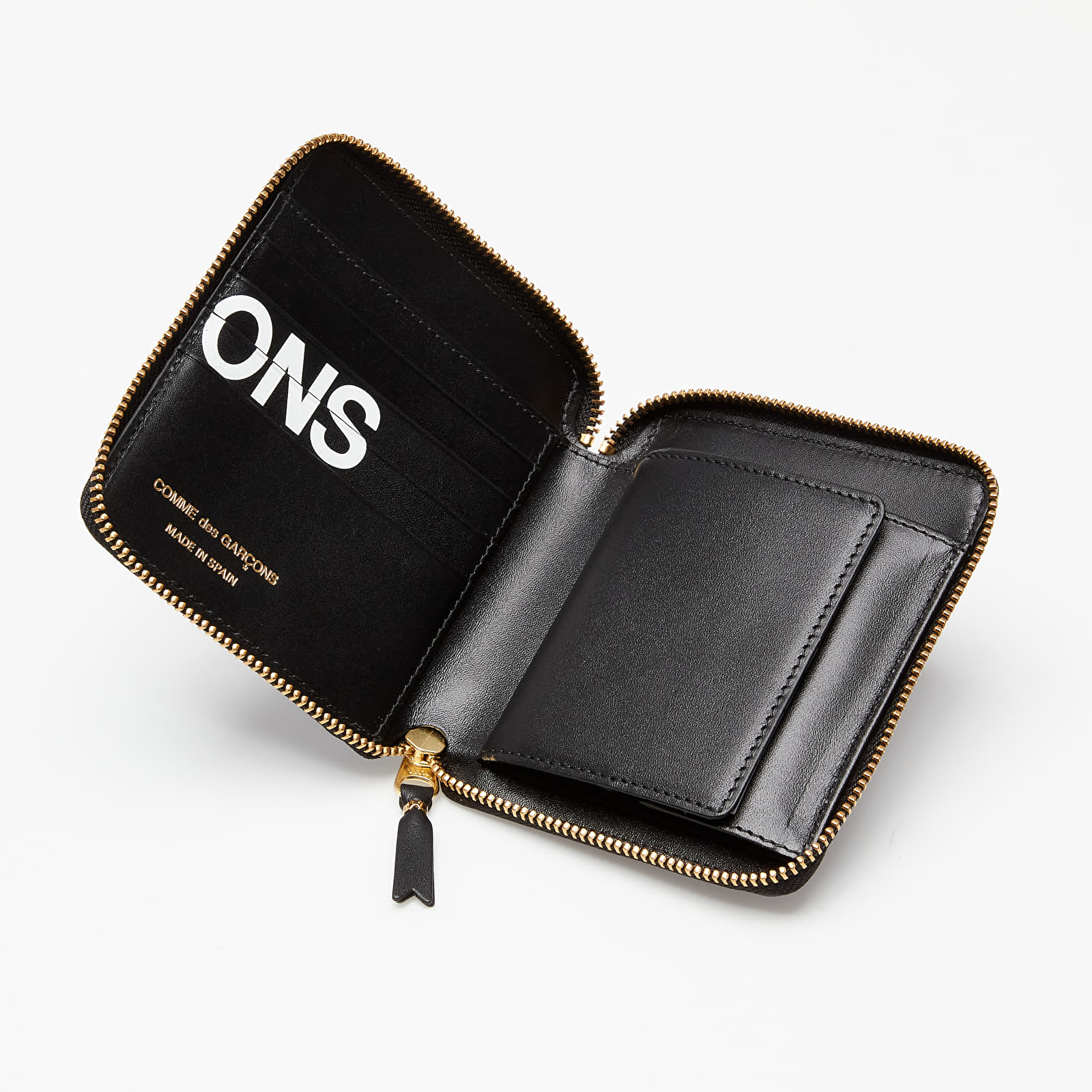 Wallets Comme des Garçons Huge Logo Wallet Black | Footshop