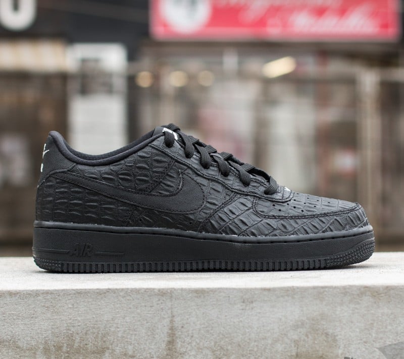 Herren Sneaker und Schuhe Nike Air Force 1 07 LV8 Black Black Footshop