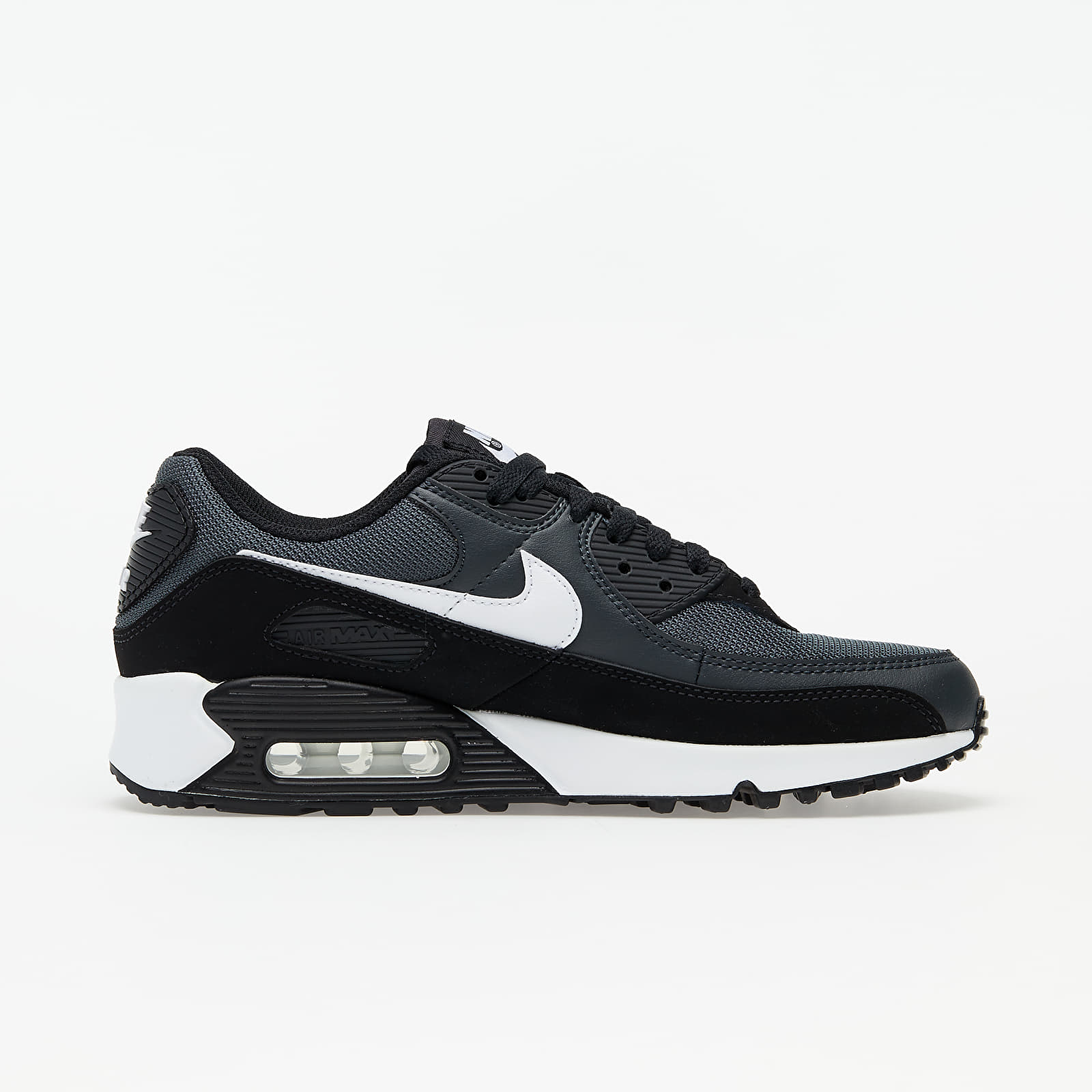 Scarpe uomo Nike Air Max 90 Iron Grey/ White-Dk Smoke Grey-Black