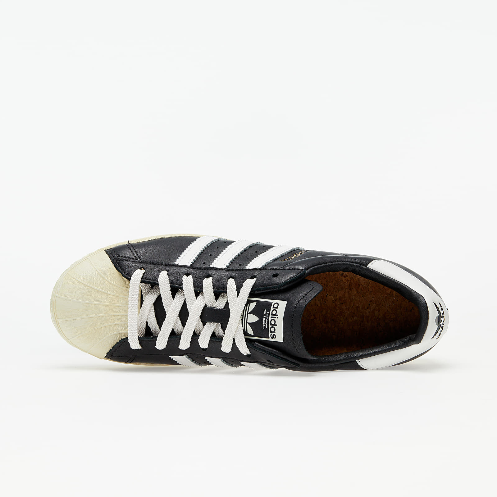 Adidas superstar core black and white online