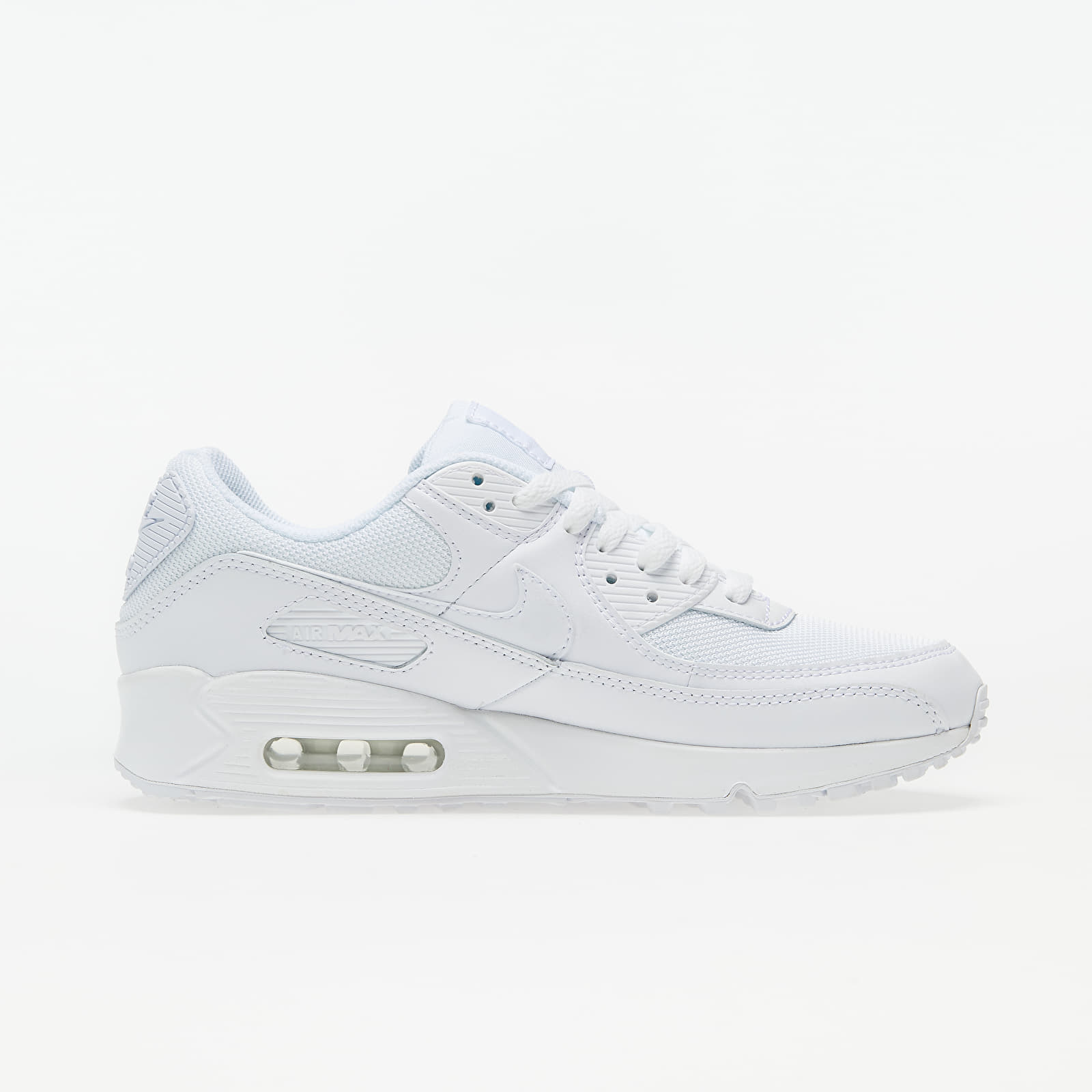 Încălțăminte și sneakerși pentru bărbați Nike Air Max 90 White/ White-White-Wolf Grey