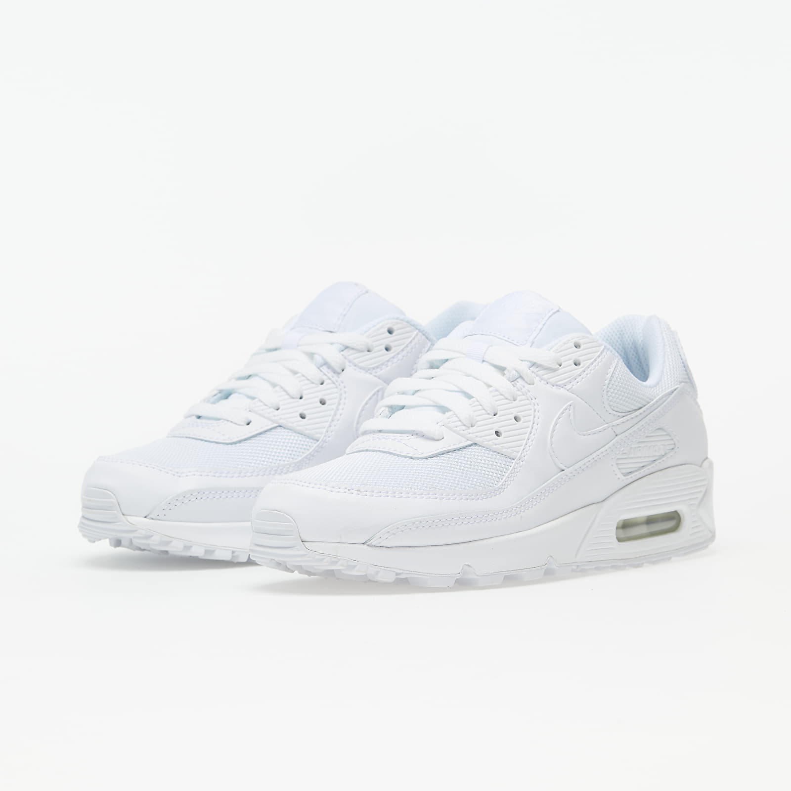 Încălțăminte și sneakerși pentru bărbați Nike Air Max 90 White/ White-White-Wolf Grey