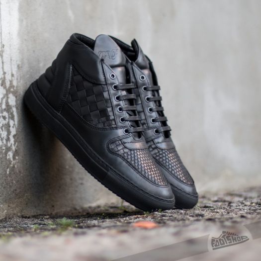 Filling Pieces Mid Top Transformed ACP Woven Black