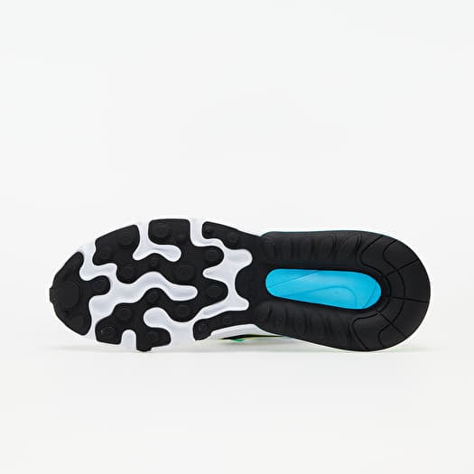 Herren Sneaker und Schuhe Nike Air Max 270 React WW White Black Blue Fury Volt Footshop