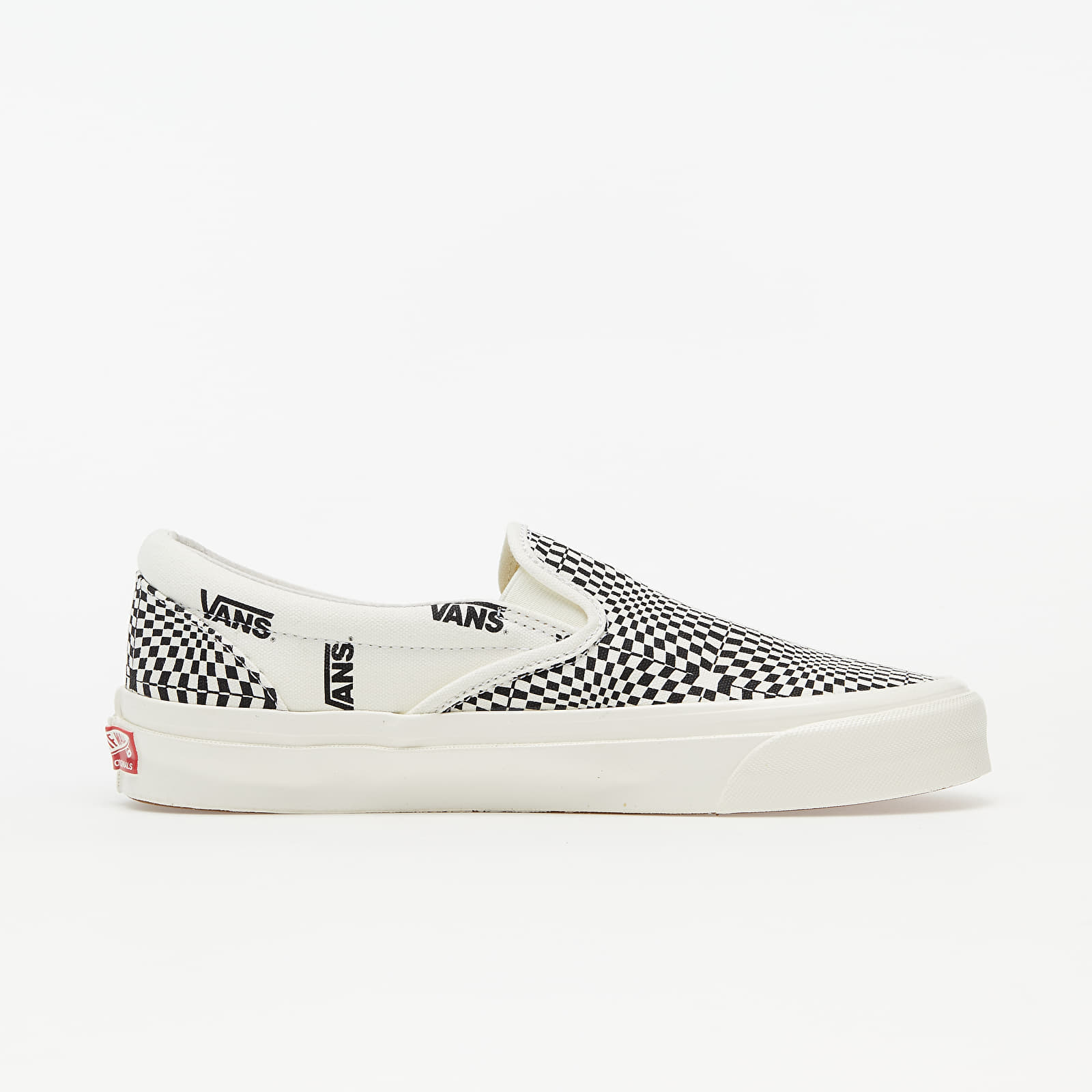 Vans vault og slip on checkerboard store
