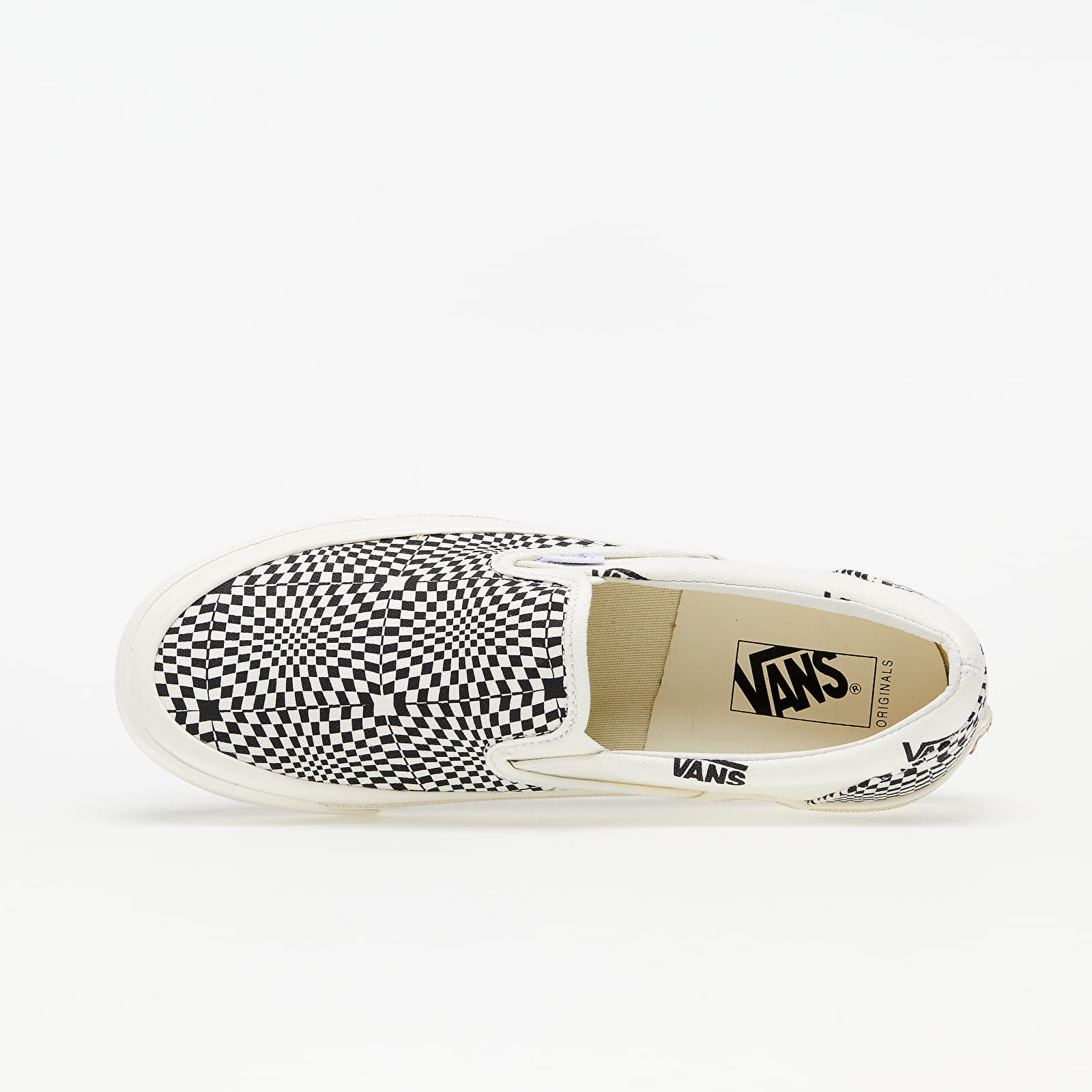 Vyriška avalynė Vans Vault OG Classic Slip-On (Canvas) Optical Checkerboard/ Marshmallow