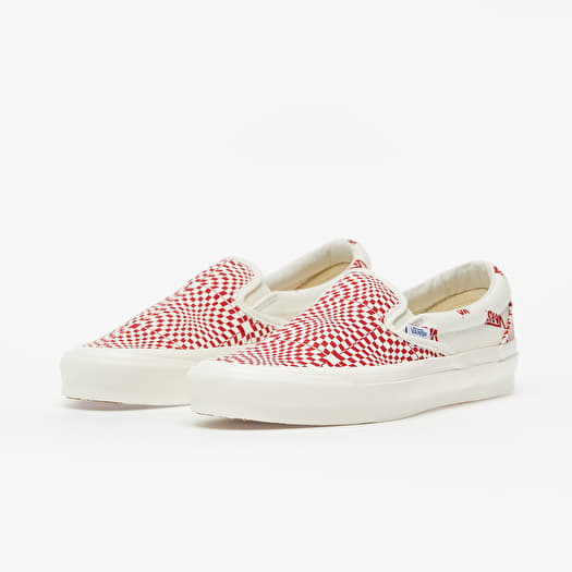 Vans shop marshmallow red