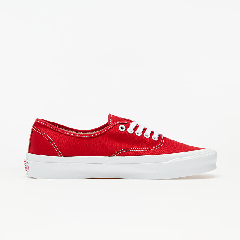 Vans Vault OG Authentic LX (Canvas) Red/ True White | Footshop