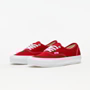 Red and white authentic vans store