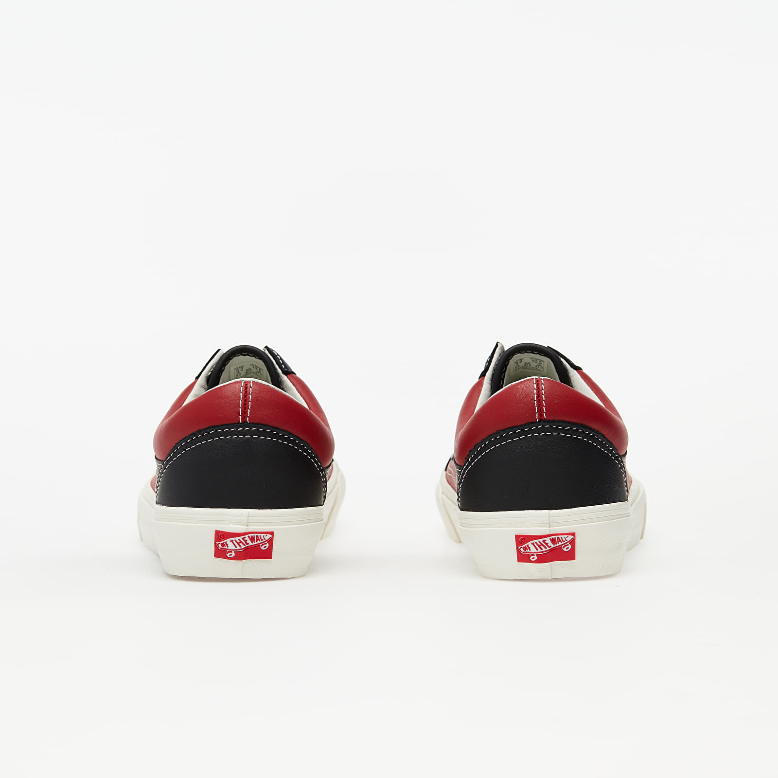 Men's shoes Vans Vault Old Skool LX (Leather) Black/ Chilli Pepper