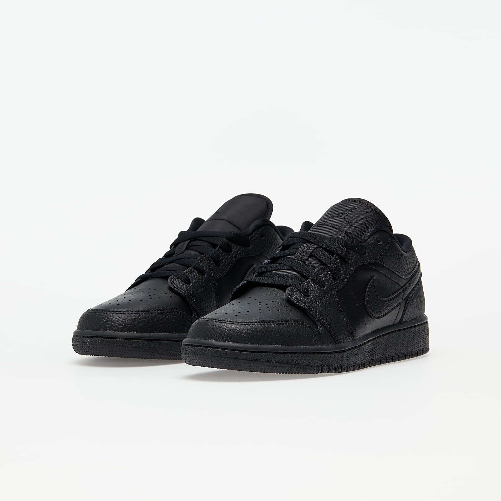 Детски маратонки и обувки Air Jordan 1 Low (GS) Black/ Black-Black