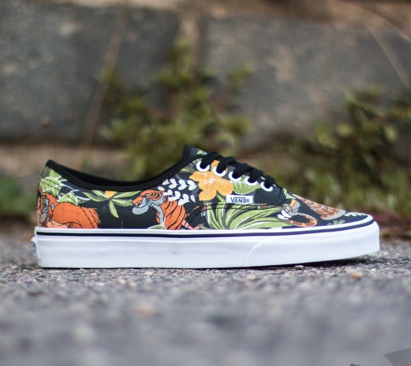 Women s shoes Vans Authentic DISNEY The Jungle Book Black Footshop