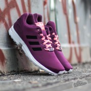 Women s shoes adidas ZX Flux K Merlot Core Black Ftw White Footshop