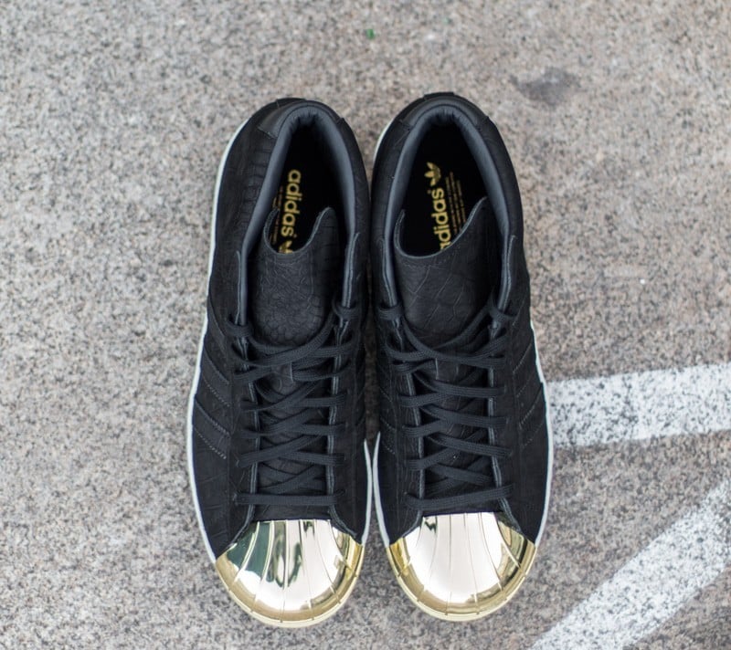 Women's shoes adidas Promodel Metal Toe Core Black/ Core Black/ Gold Metal