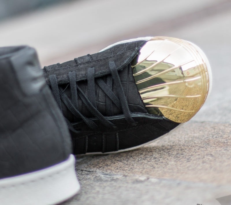 Women's shoes adidas Promodel Metal Toe Core Black/ Core Black/ Gold Metal