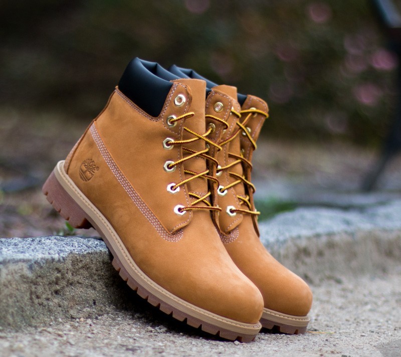 Dámske topánky a tenisky Timberland 6-Inch Premium Boot Wheat Nubuc Yellow