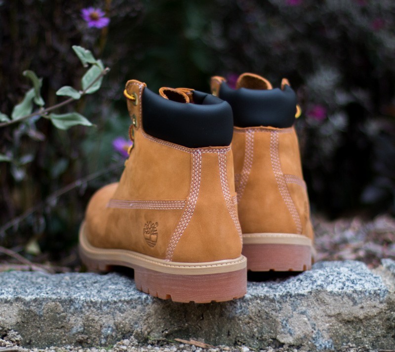 Dámské tenisky a boty Timberland 6-Inch Premium Boot Wheat Nubuc Yellow