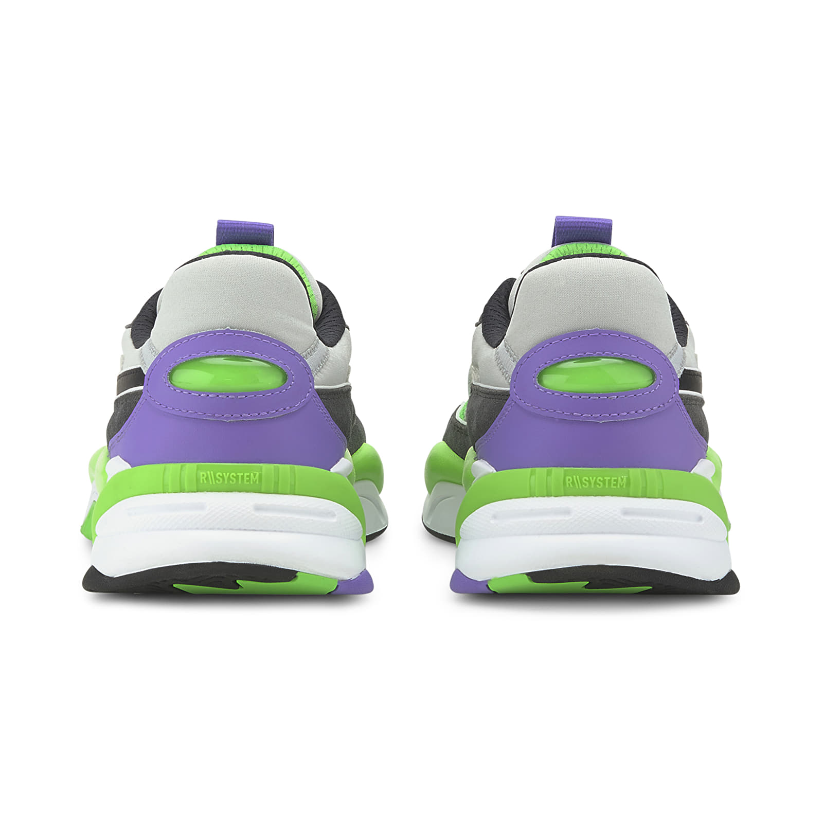 Men's shoes Puma RS-2K Internet Exploring Dark Shadow-Fluo Green