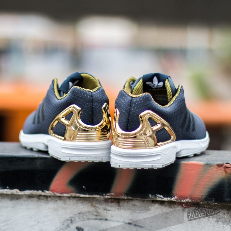gold adidas ZX FLUX W Legink/ Legink/ Gold Metal | Footshop