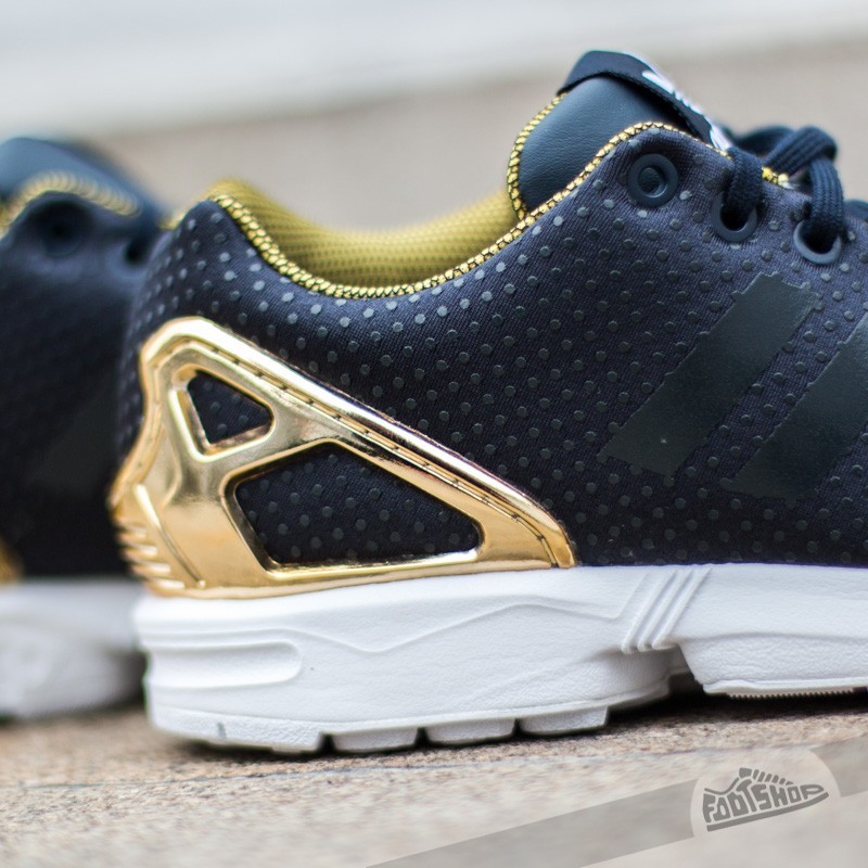 gold adidas ZX FLUX W Legink/ Legink/ Gold Metal | Footshop