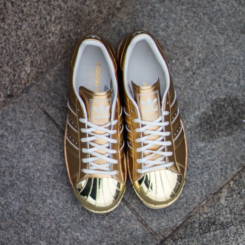 Men's shoes adidas Superstar 80s Metallic Pack Gold Metal/ Gold