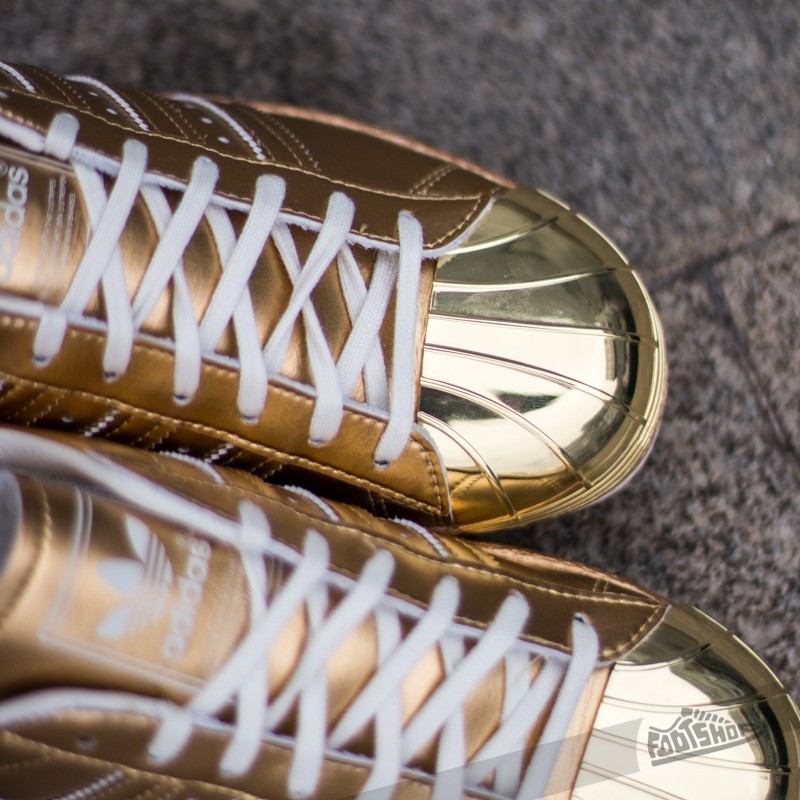 Men's shoes adidas Superstar 80s Metallic Pack Gold Metal/ Gold