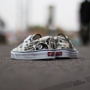 vans era newsprint