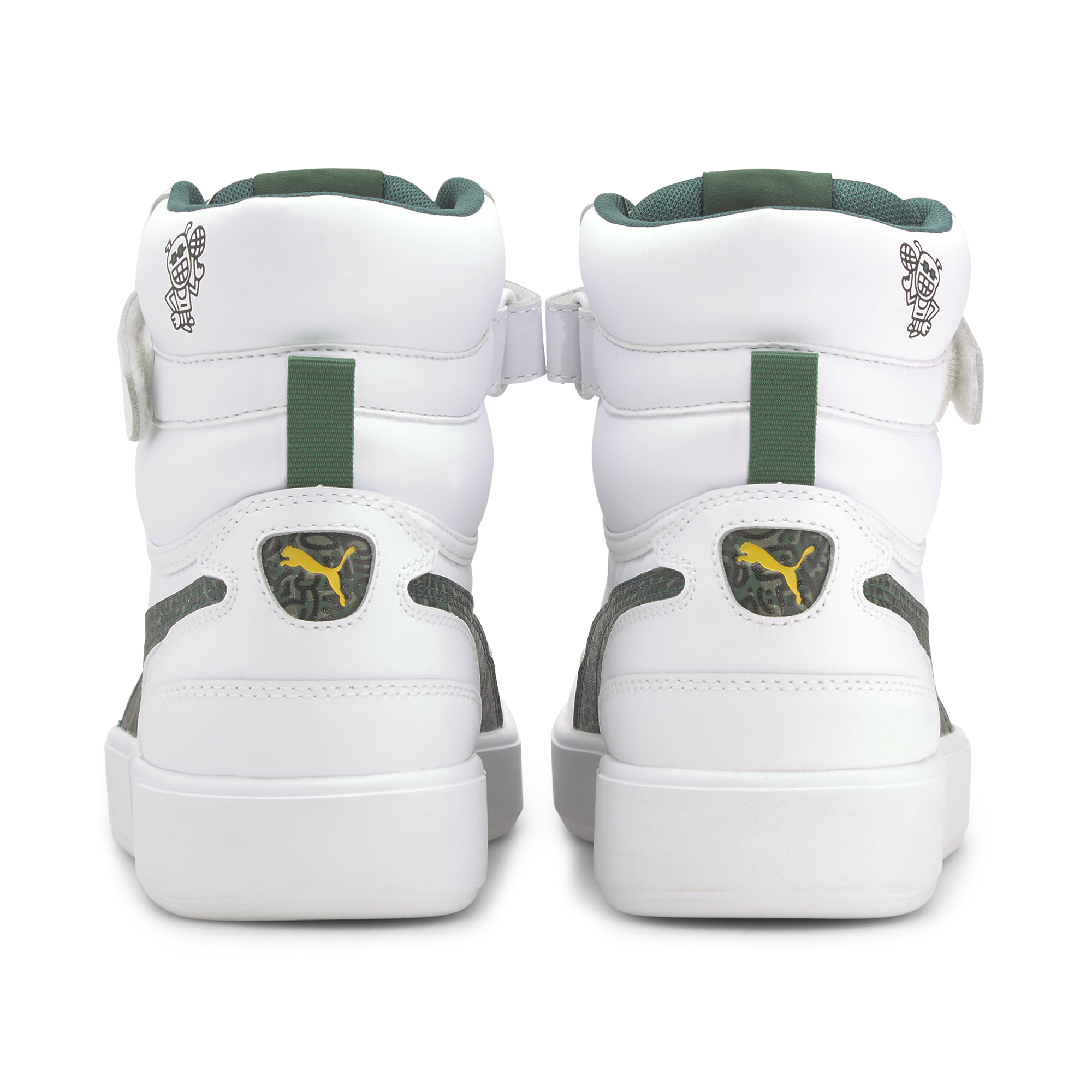 Herren Sneaker und Schuhe Puma Sky LX MR DOODLE Puma White-Posy Green-Black