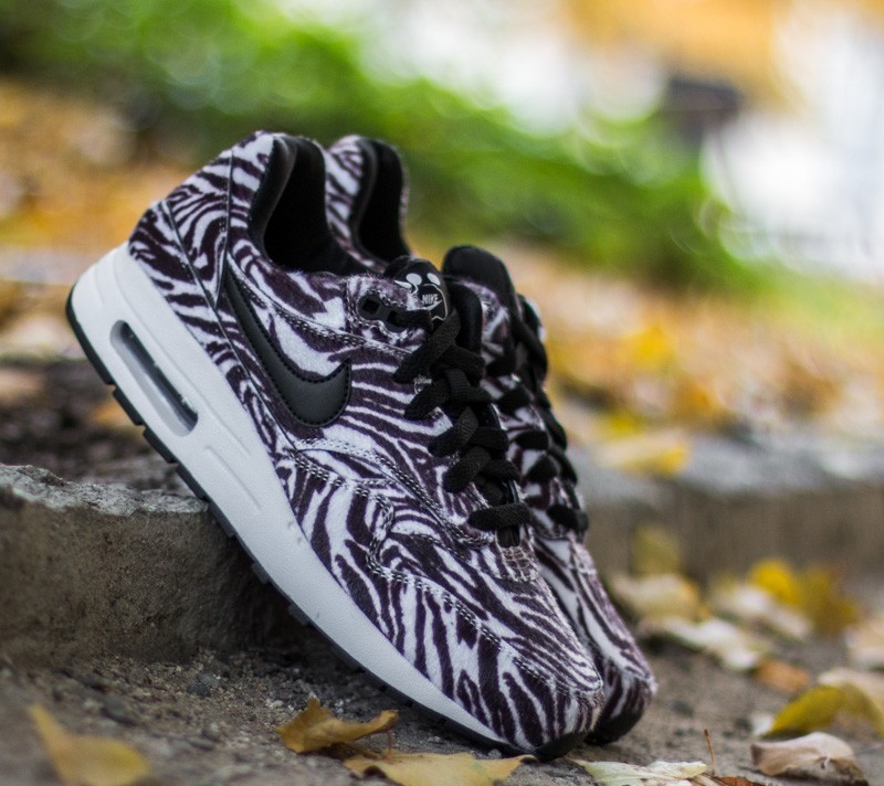 Women's shoes Nike Air Max 1 QS (GS) White/ Black