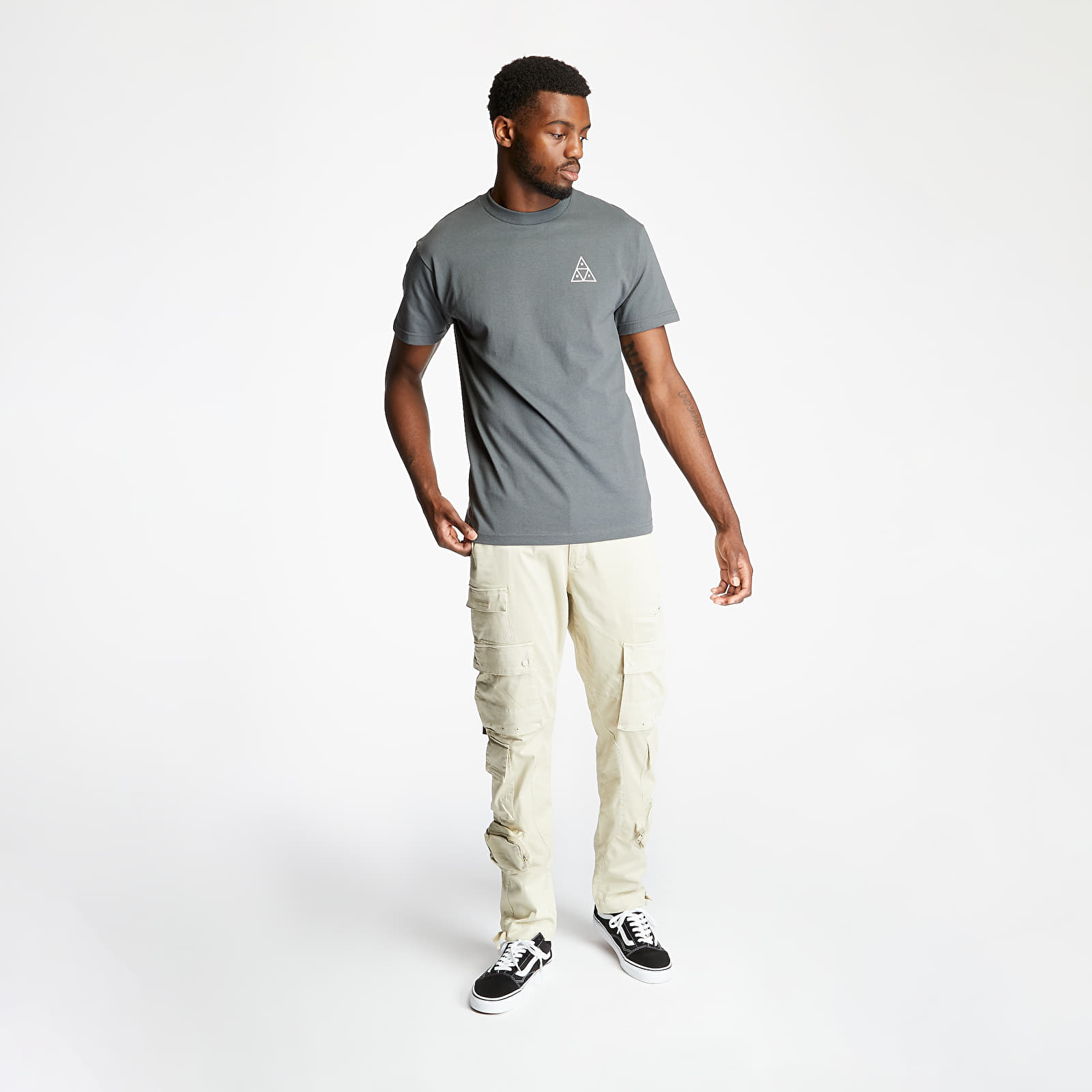Tricouri  HUF Ancient Aliens Tee Castle Rock