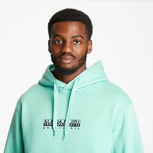 Hoodies and sweatshirts NAPAPIJRI Box Hoodie Green Dusty Footshop