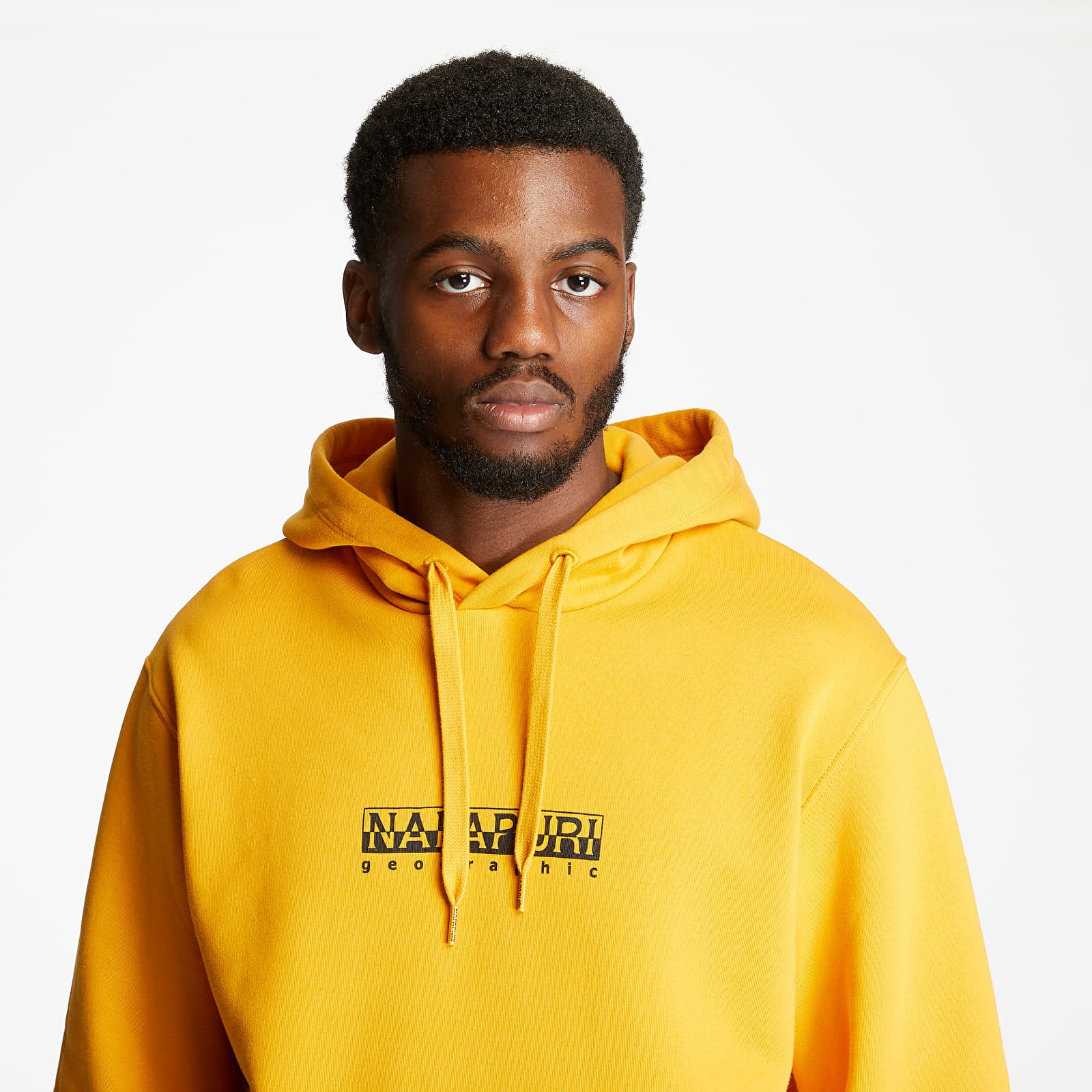 Napapijri store yellow hoodie