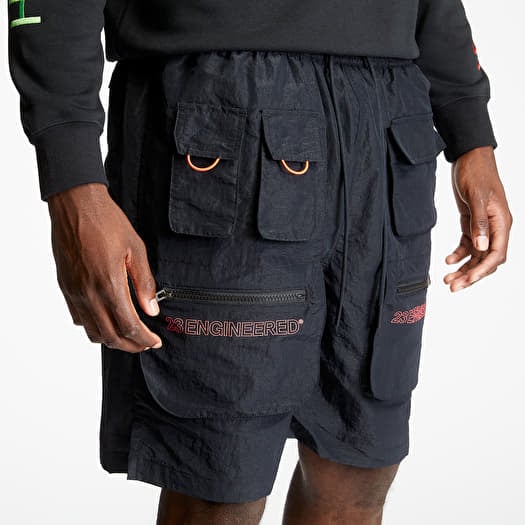 Shorts Jordan 23 Engineered Utility Shorts Black Infrared 23 Footshop