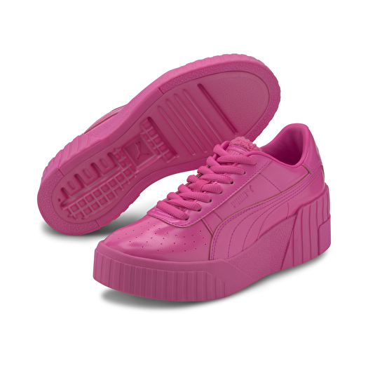 Damen Sneaker und Schuhe Puma Cali Wedge PP Wn s Luminous Pink Metallic Pink Footshop