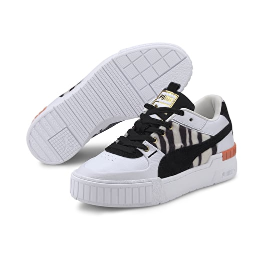 Puma cali sport sales black and white