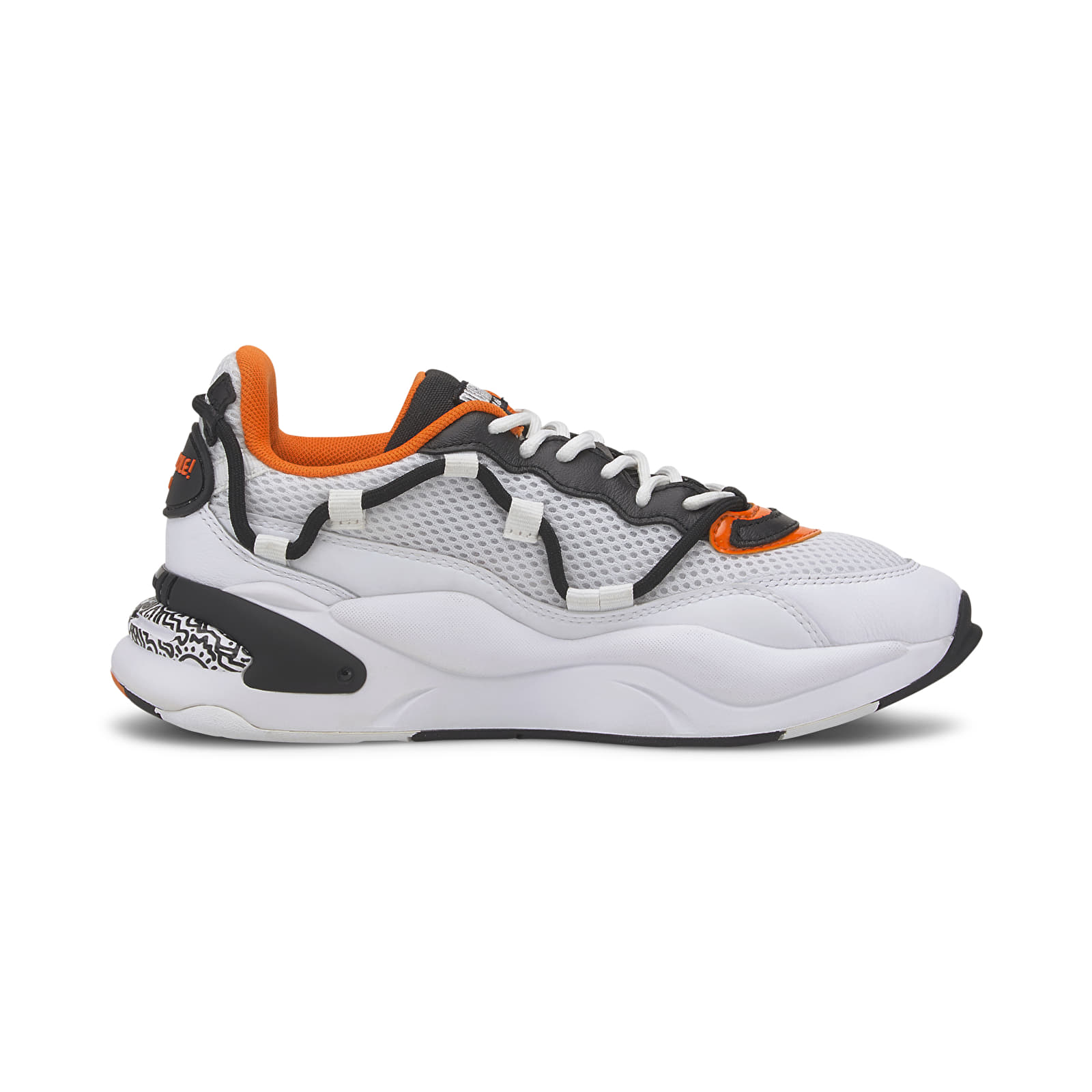 Buty męskie Puma RS-2K MR DOODLE Puma White-Black-Dragon Fire