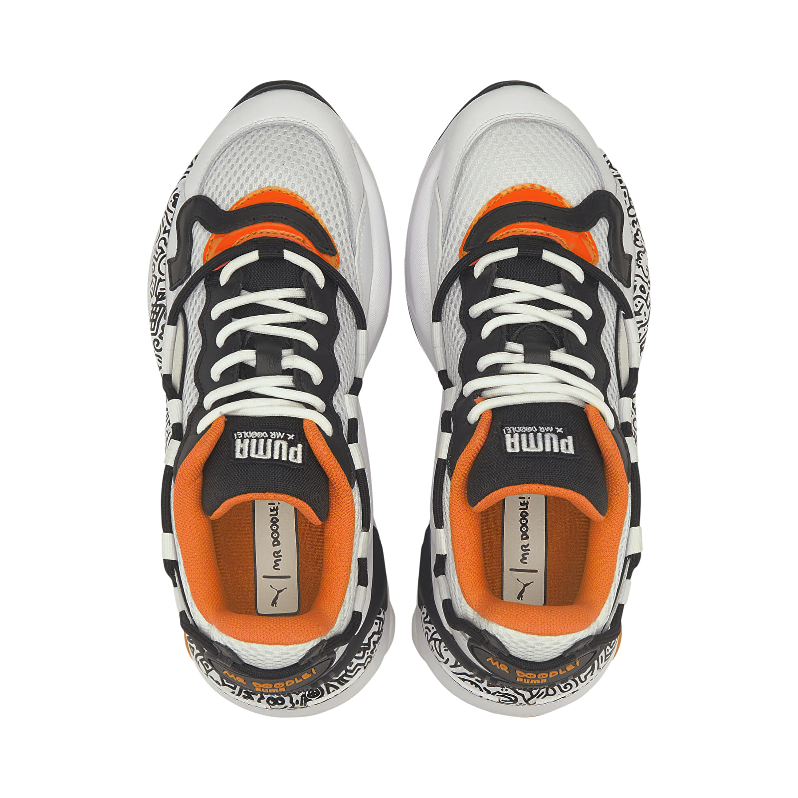 Buty męskie Puma RS-2K MR DOODLE Puma White-Black-Dragon Fire