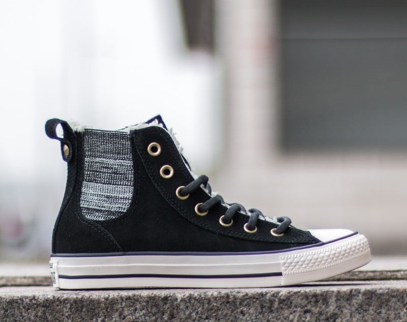 Moteriška avalynė Converse Chuck Taylor AS Chelsee Material Hi Black/ Natura
