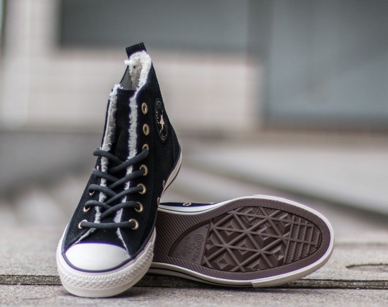 Moteriška avalynė Converse Chuck Taylor AS Chelsee Material Hi Black/ Natura