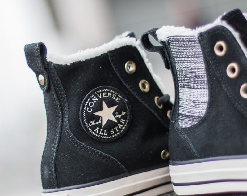 Moteriška avalynė Converse Chuck Taylor AS Chelsee Material Hi Black/ Natura