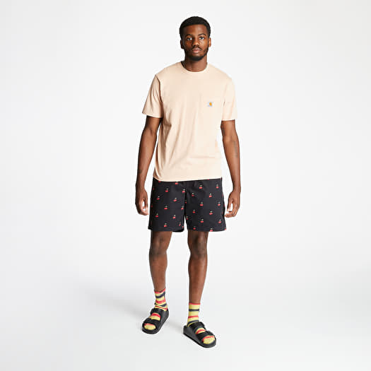 Vans shop shorts gold