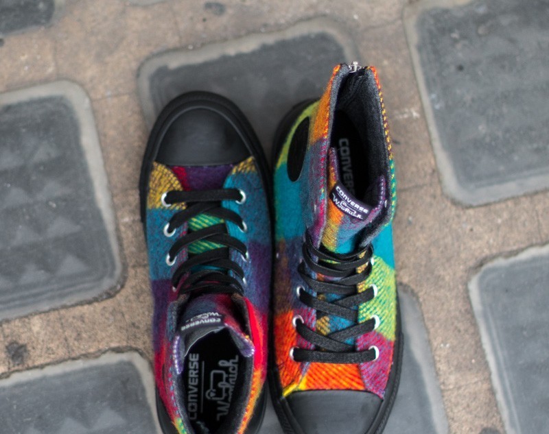 Zapatillas mujer Converse Chuck Taylor AS Hi-Rise Boot Woolric Yellow Bird