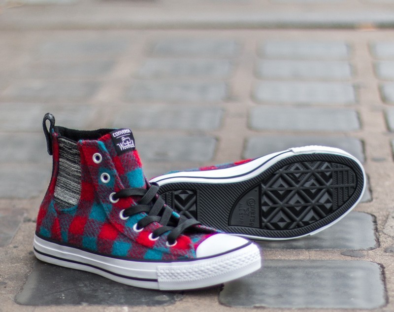 Dámské tenisky a boty Converse Chuck Taylor Chelsee HI Casino/ Cyan