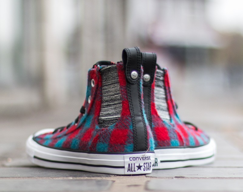 Dámské tenisky a boty Converse Chuck Taylor Chelsee HI Casino/ Cyan