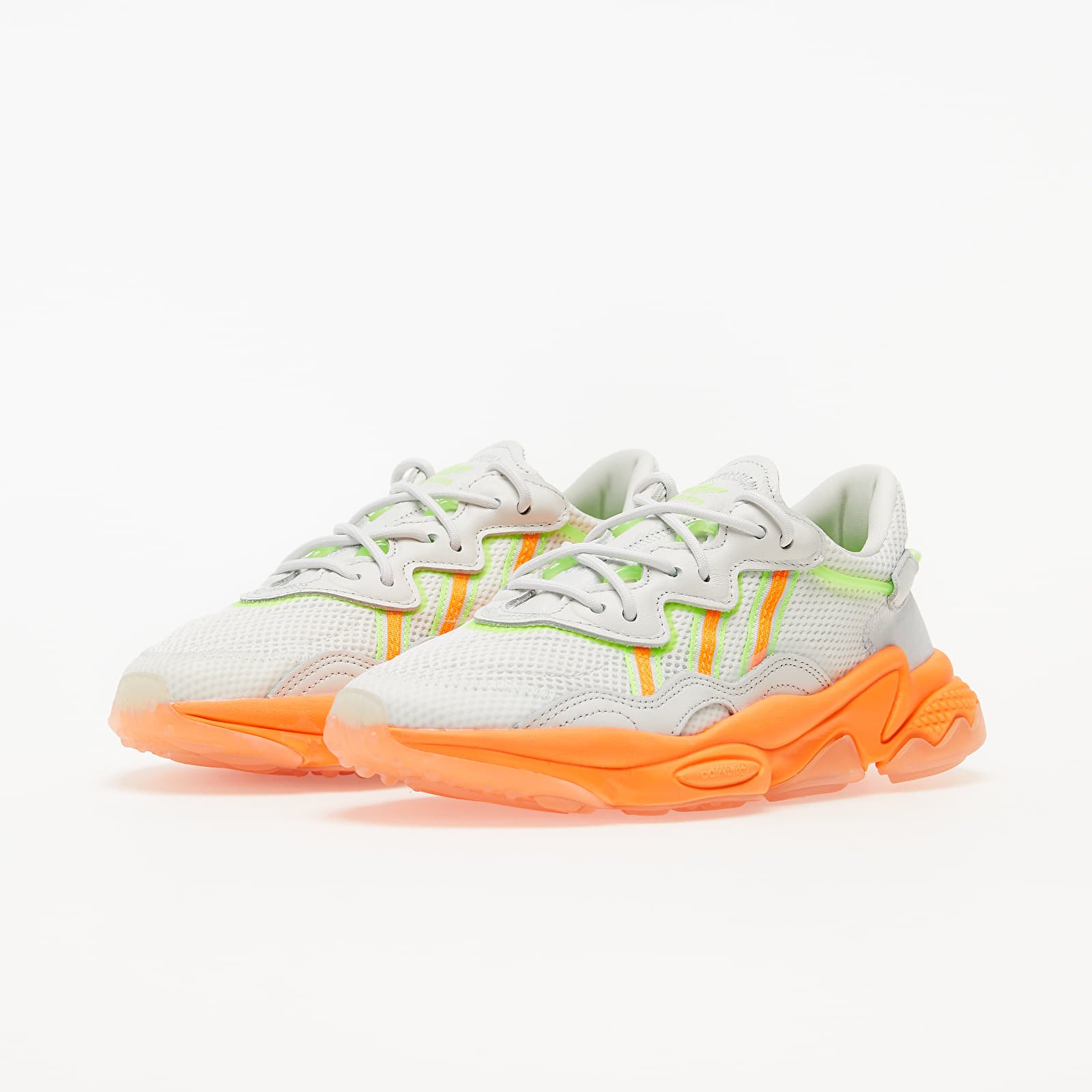 Women s shoes adidas Ozweego W Crystal White Signature Orange Signature Green Footshop