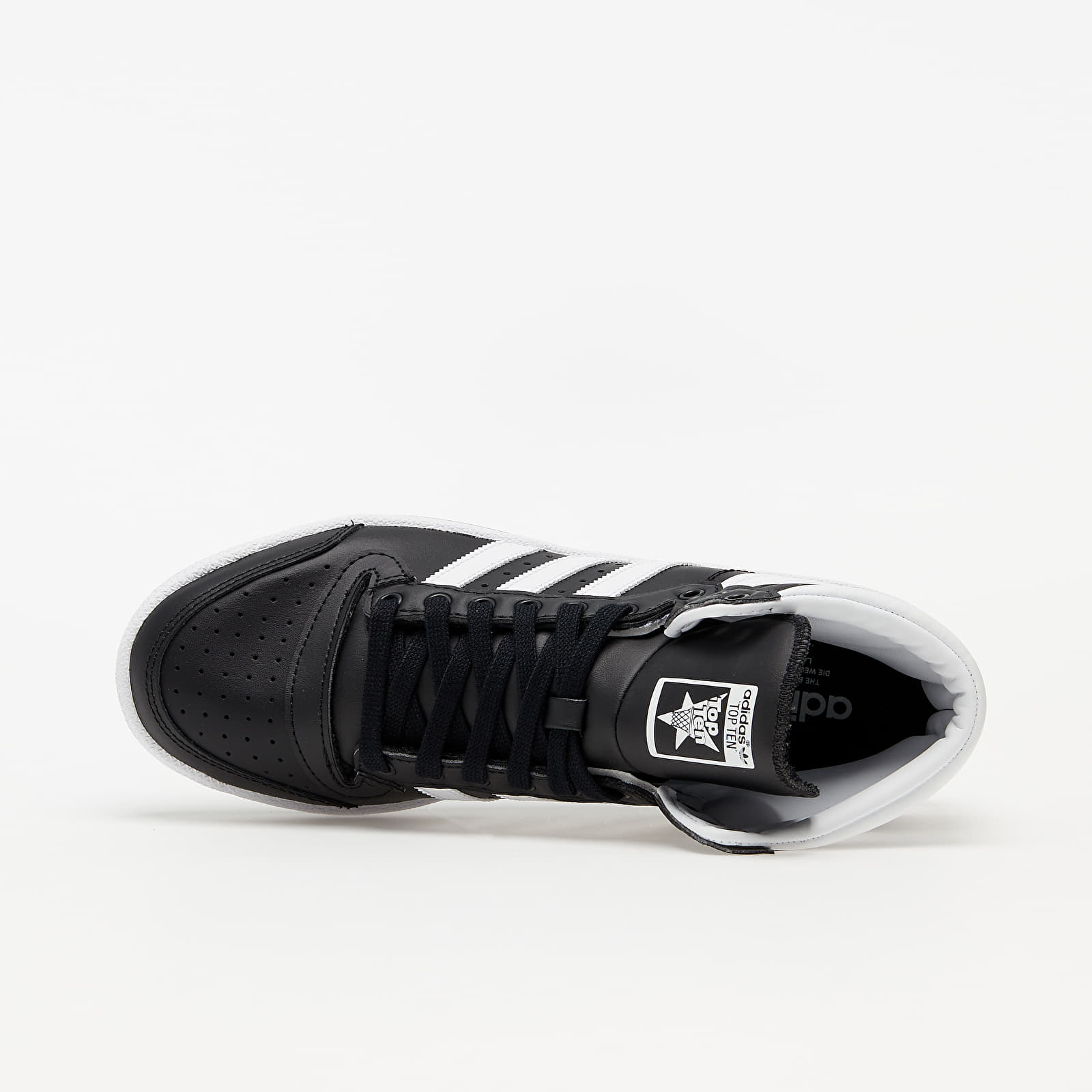 Férfi cipők adidas Top Ten Core Black/ Ftw White/ Core White